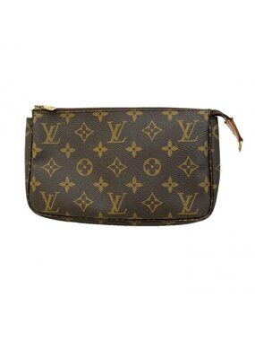 Louis Vuitton Pouch Monogram Pochette Brown